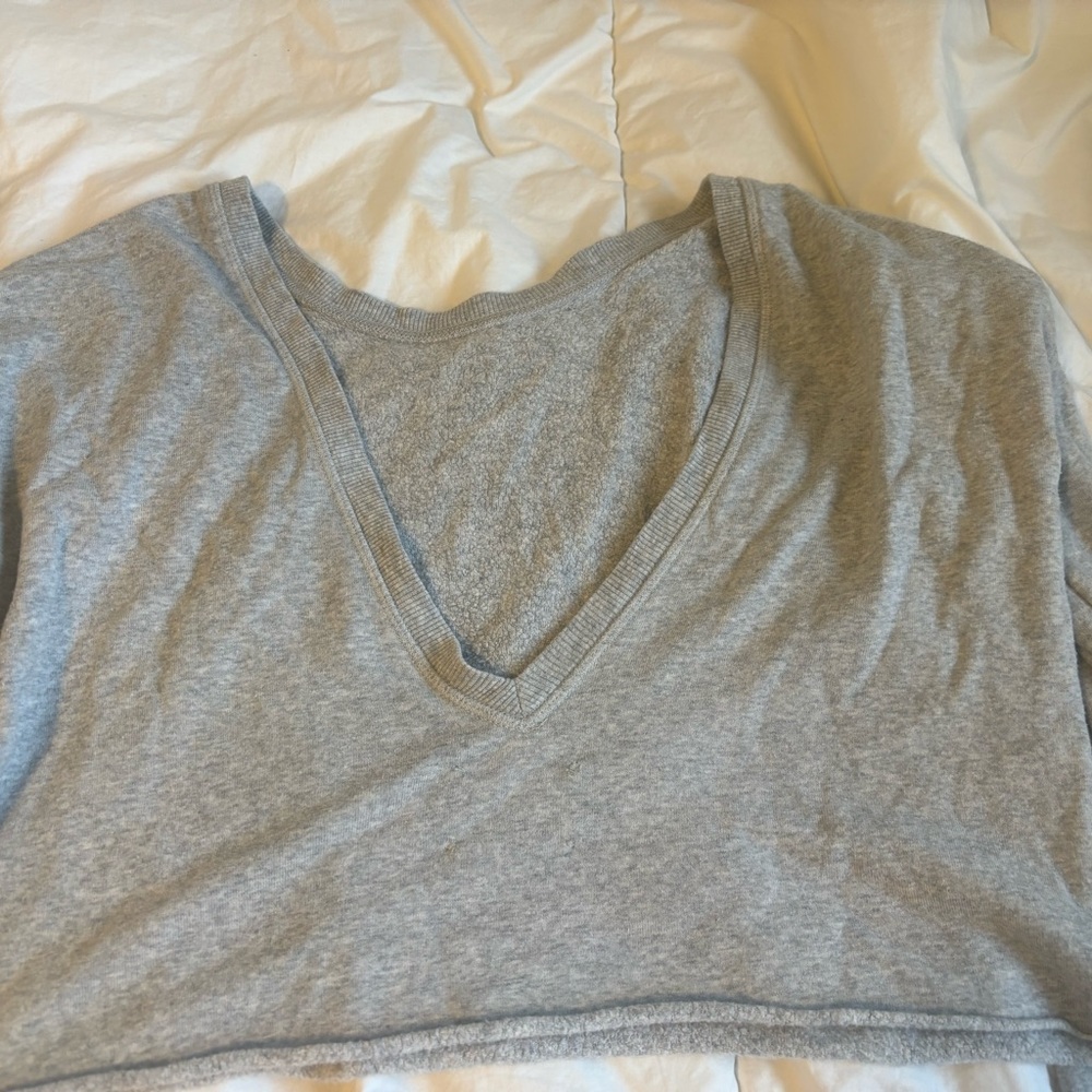 Aerie open back crewneck